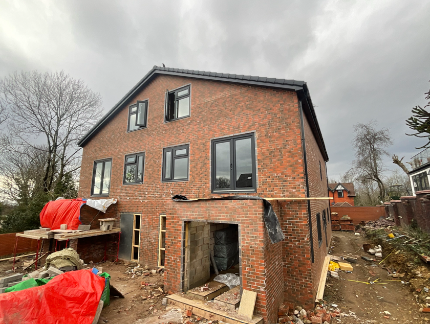 New build semi detached residential development with structural design by New World Structural Solutions