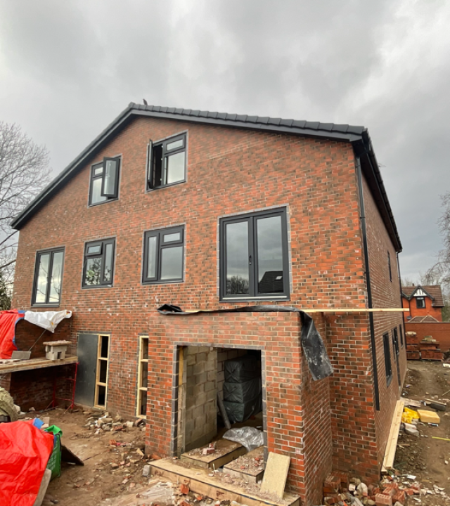 New build semi detached residential development with structural design by New World Structural Solutions